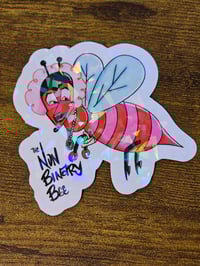 The Non-Binary Bee sticker
