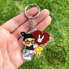 BB Roses Keychain 