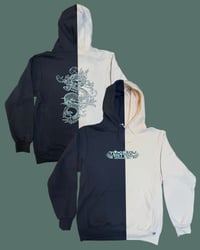 Ginkgo Dragon Hoodie (Black or Off-White)