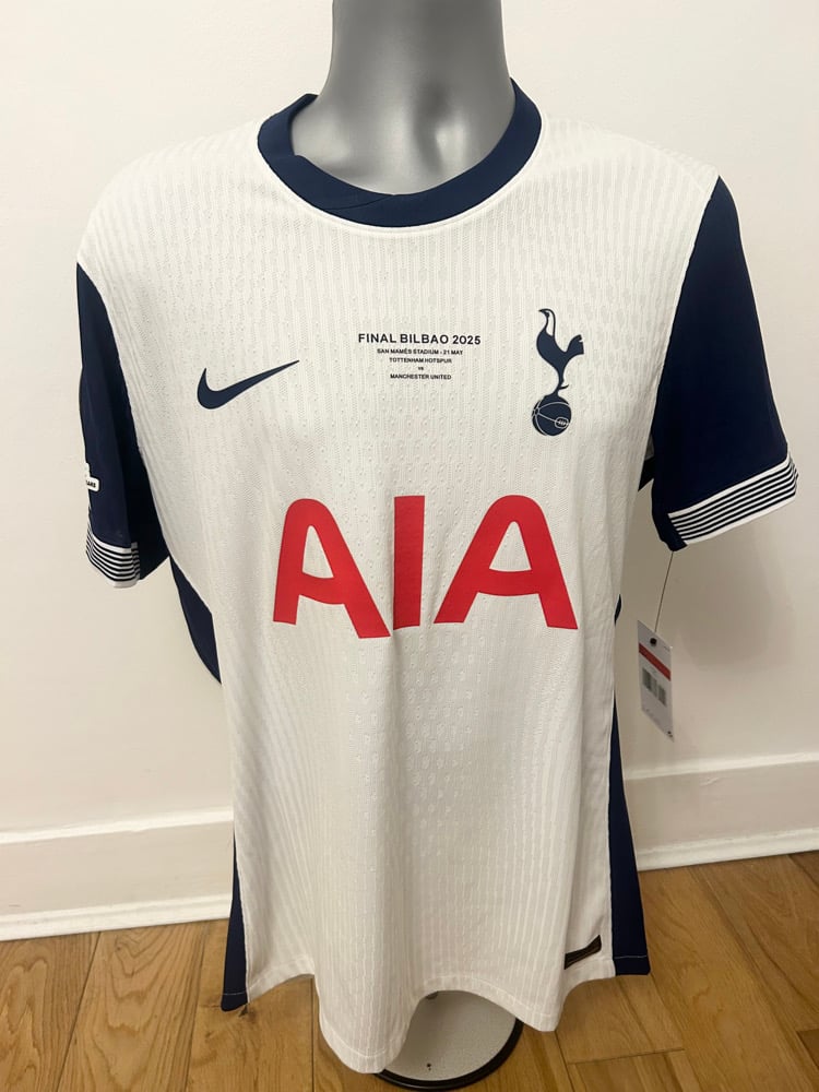 Image of PRE ORDER: Tottenham Hotspur “ROMERO 17” Vaporknit 2024/25 Home Europa Final Shirt  (L)