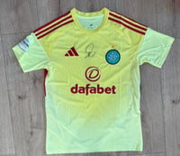 Signed Kasper Schmeichel Celtic FC Shirt