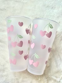 Image 1 of Heart Cherry Cold Cup