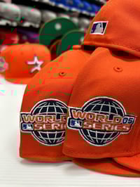 Image 3 of New Era 59Fifty Orange - Royal / Kelly Green UV