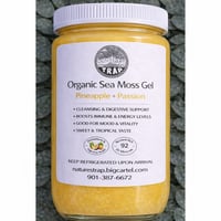 Organic Seamoss gel pineapple + passion fruit 