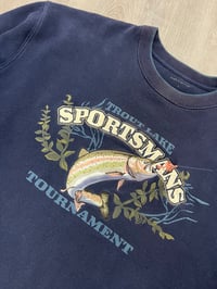 Image 2 of Vintage Trout Sportsman Lake Crewneck