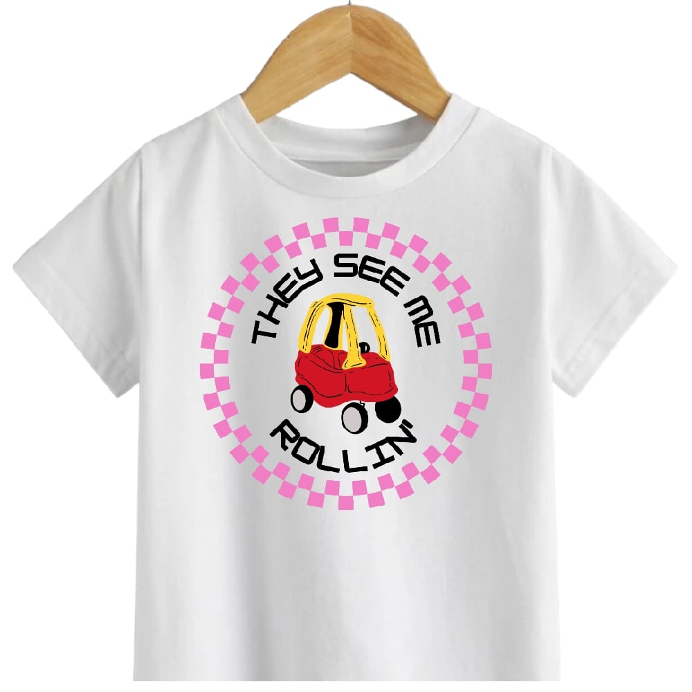 T-SHIRT: They See Me Rollin'