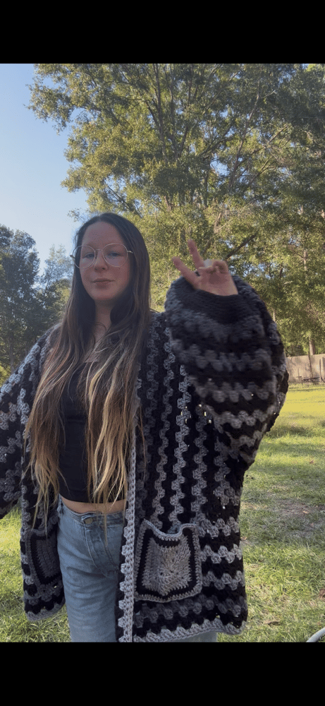 Image of Hexagon Cardigan