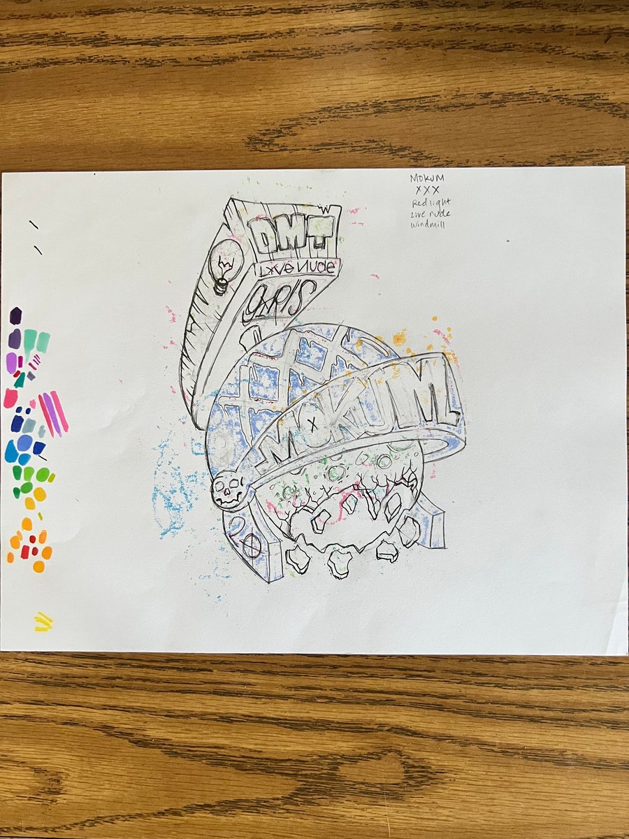 Original Patch Art! Dark Matter Theory