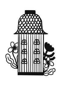 Image 2 of SWEDISH HOUSE POSTCARD