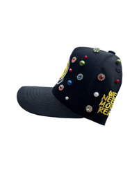 Image 2 of Custom Gem and Pearl SnapBack 