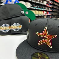 Image 1 of New Era 59Fifty Dashmark Black Mesh 2 