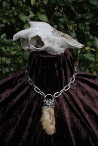 Image 7 of Dead Good spikey hare foot necklace