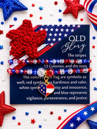 Image 5 of Red White & Cool Bracelet Sets