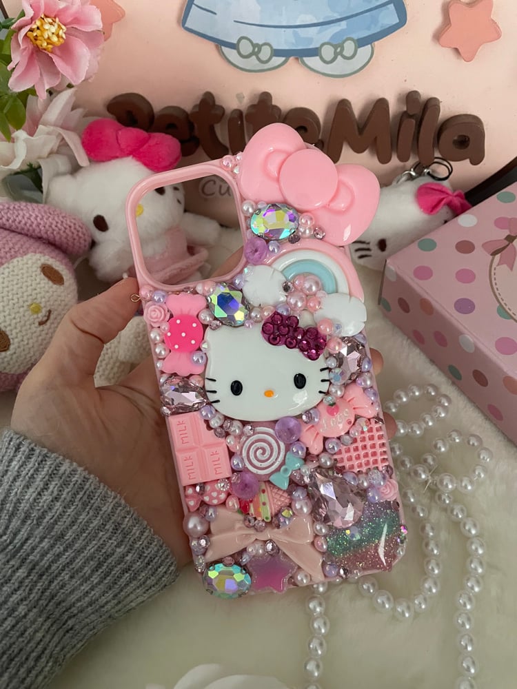 bling kawaii kitty phonecase PM1