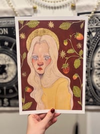 Image 3 of ‘The Saint Of Strawberries’ - A4 Prints