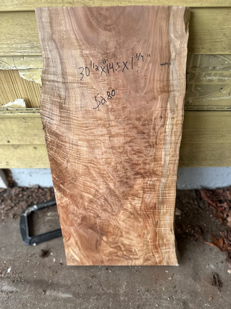 Figured maple board 4