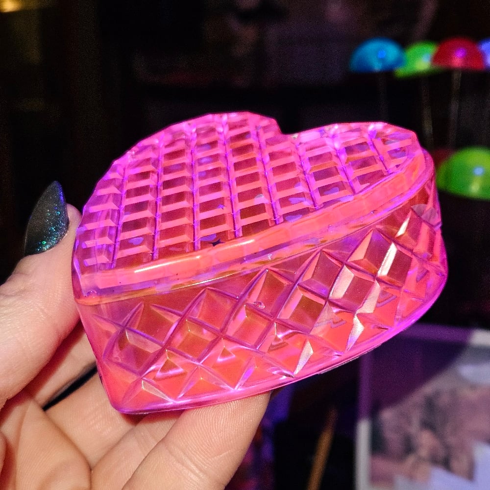Image of Neon Pink Heart Box 2