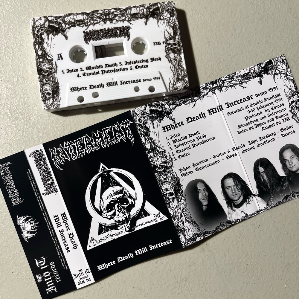 INTERMENT - "Where Death Will Increase" cassette