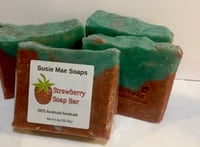 Image 1 of Strawberry Soap Bar 