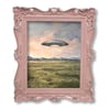 UFO // Original Painting Print