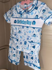 Image 1 of birthday boys pyjamas 
