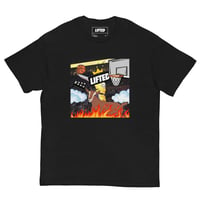 Image 1 of lakers legoat tee