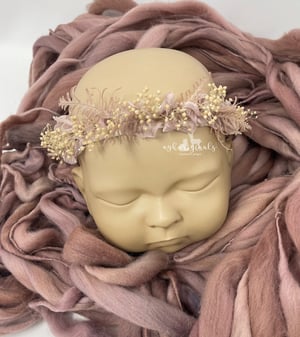 Image of newborn floral headbands 