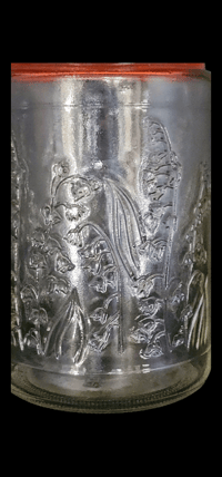 Image 2 of Vintage Anchor Hocking Hoover Promotional Jar