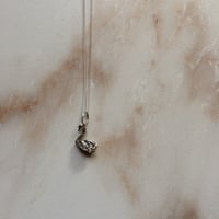 Image 3 of STERLING SILVER SWAN NECKLACE