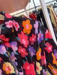 Image 3 of flower bell top with belt 