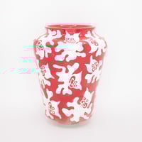 Image 1 of RED  FELIX VASE 