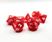 Image 2 of Roll for Sandwich Official Dice Set (Ketchup Red 2024)