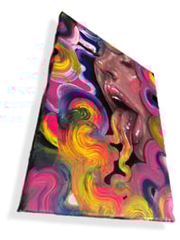 Image 2 of “CRUSH” ORIGINAL PAINTING ON CANVAS 14”x18” 