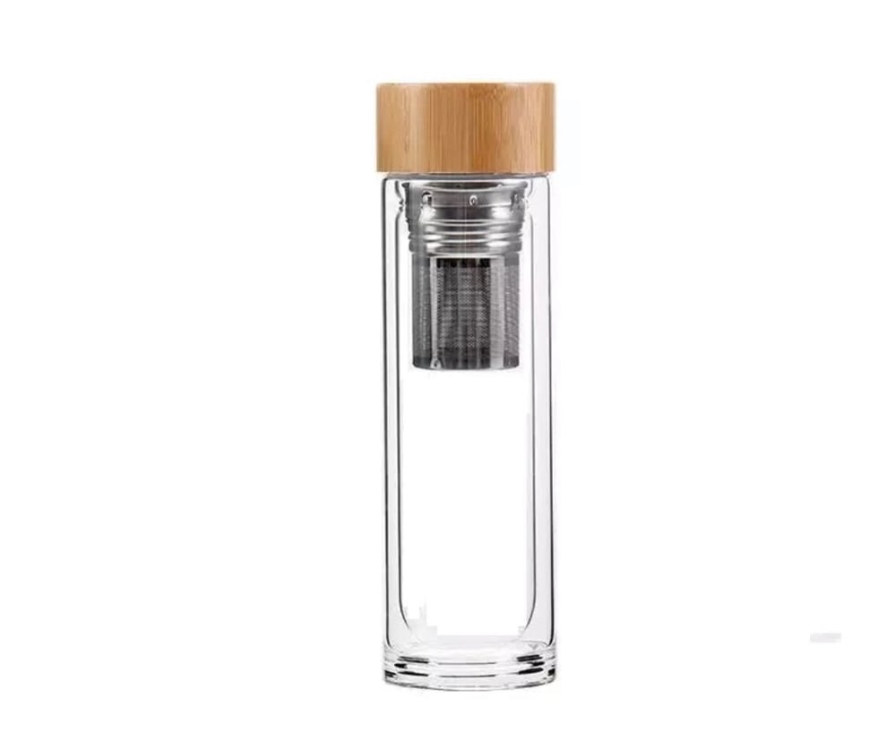 Image of Glass Tea Flask with infuser
