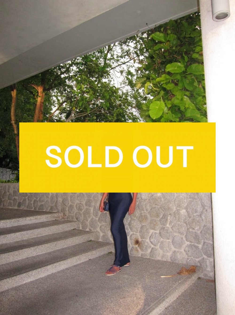 Image of NAVY BLUE TURTLENECK MAXI DRESS (XS)