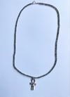 Beaded Ankh necklace #1