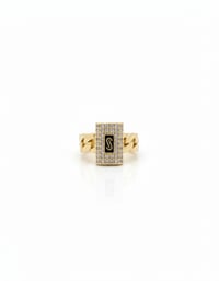 Image 2 of Men’s Cuban Iced Out Ring