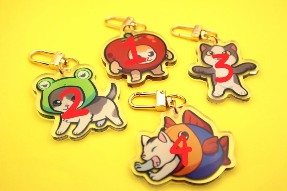 MEME ANIMALS ACRYLIC CHARM VOLUME 5