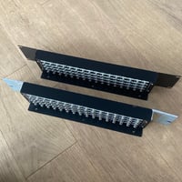 Image 5 of Pair of TEAC PB-64 RCA Patch Bays with Cables and Adapters Bundle • made in Japan