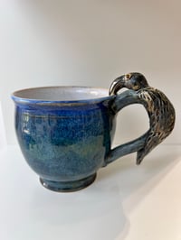 Image 1 of Ceramic crow Mug- Elizabeth Paxson