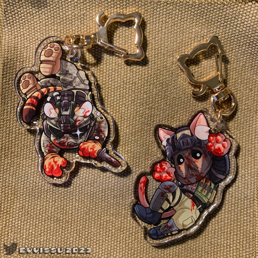 Image of KONIG & HORANGI KITTY CHARMS