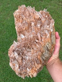 Image 2 of Red Quartz Points Cluster | China #2883