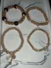 Champagne Bracelet Set