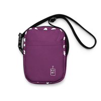 Image 2 of Unfortunately Human (Plum) Utility Cross Body Bag