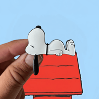 Image 1 of Snoopy, 3D Moulded Pin 