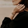 Bracelet Minimal en plaqué Or 14 carats