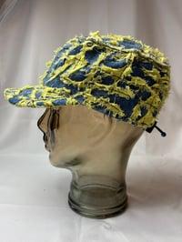 Image 5 of YELLOW CRAZY PAINTERS CAP