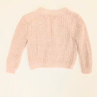 Image 2 of Old Navy Toddler Girl's Blush Button-Up Knit Cardigan
