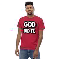 Image 3 of God Did It Men's Tee