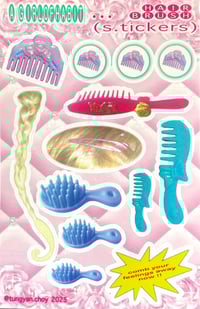 Image 1 of Comb Sticker Sheet 